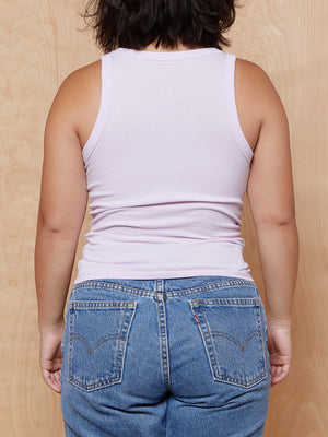 A New Day Lavender Ribbed Tank