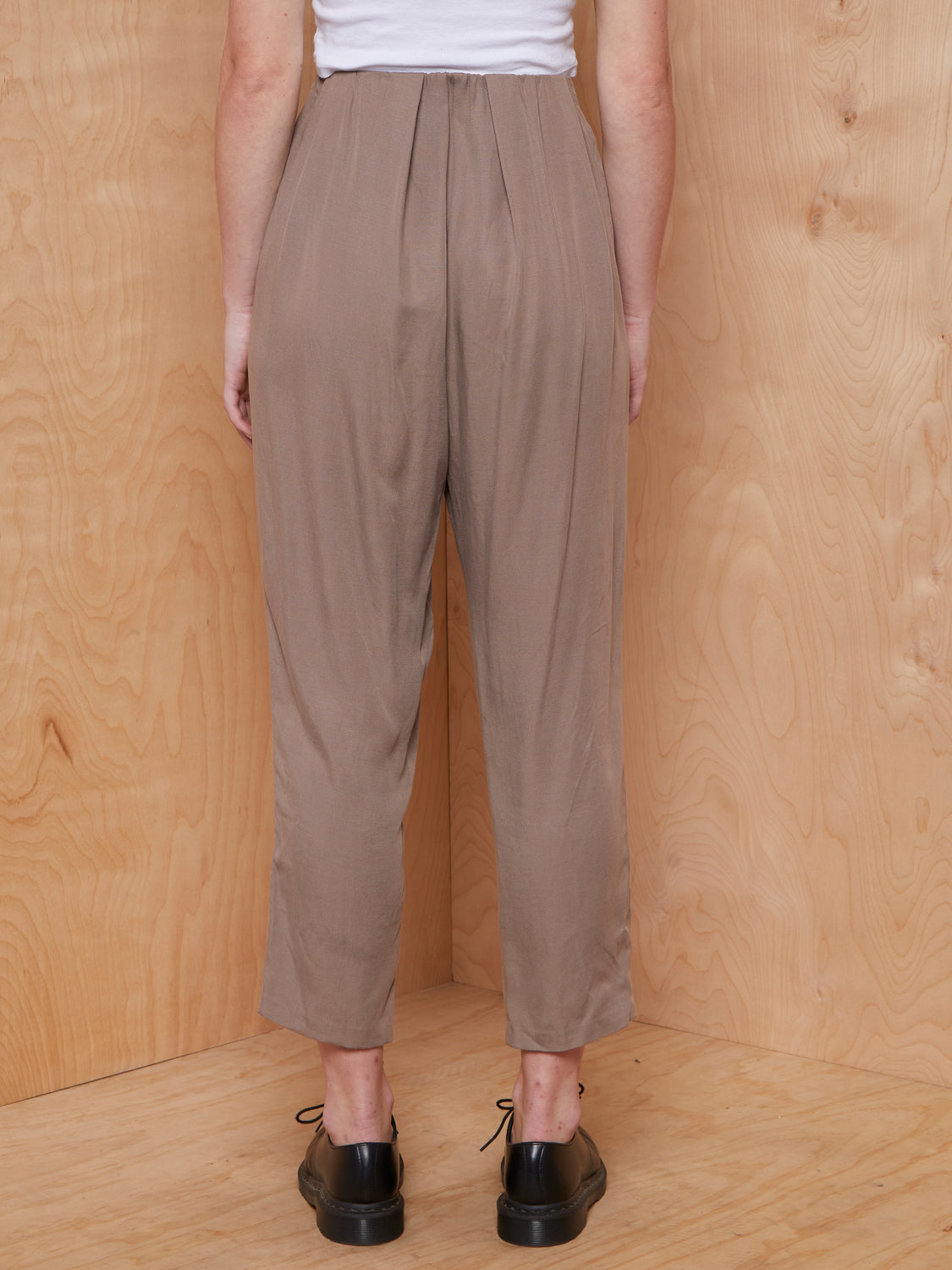 Camilla and Marc Grey Pleated Realm Trouser