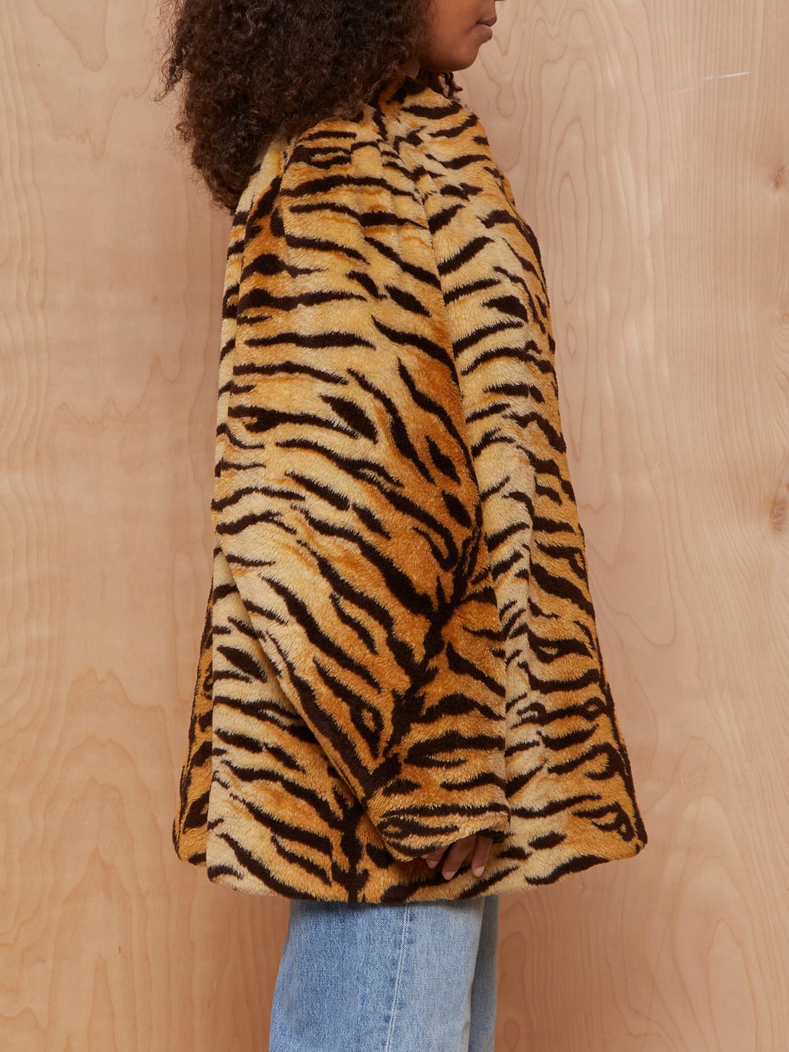 Vintage Tiger Print Coat