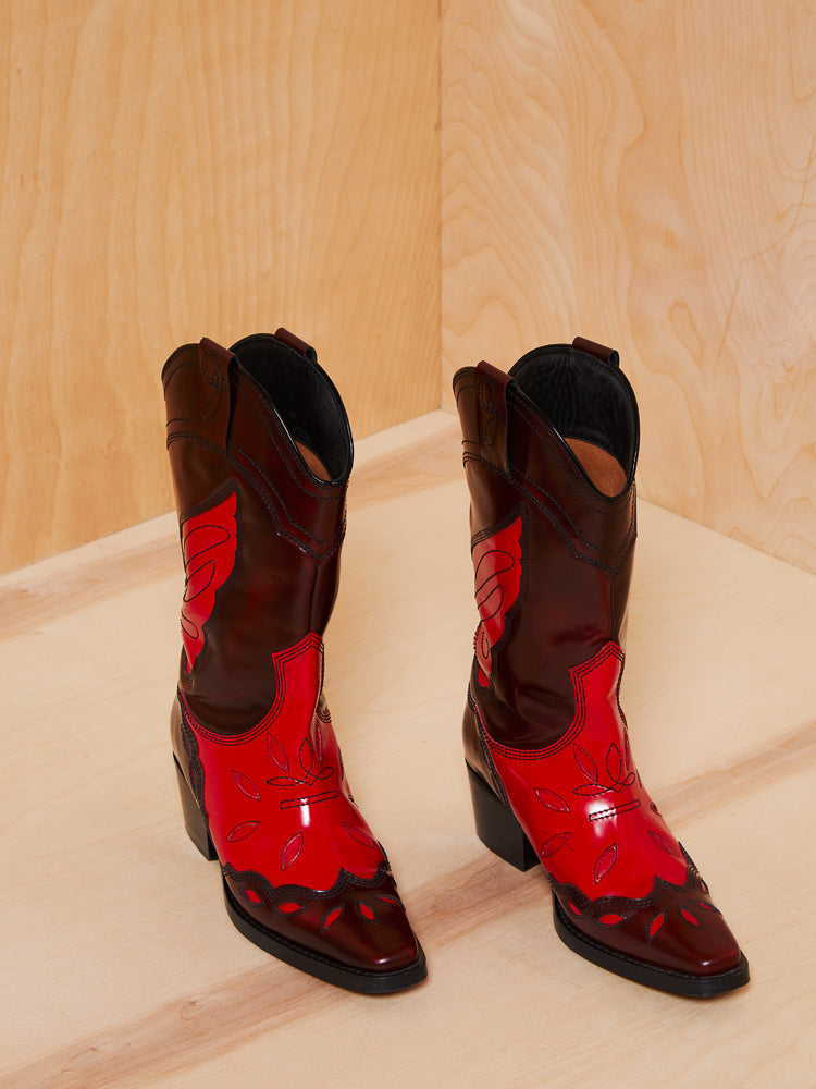 Ganni Cowboy Boots