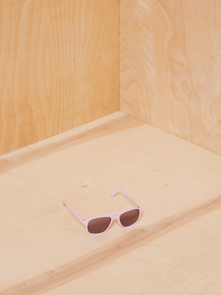 Warby Parker x Entireworld Pink Aviator Sunglasses