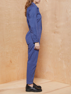 Lucy and Yak Carmen Boilersuit in Navy