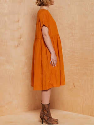 Tradlands Orange Dress