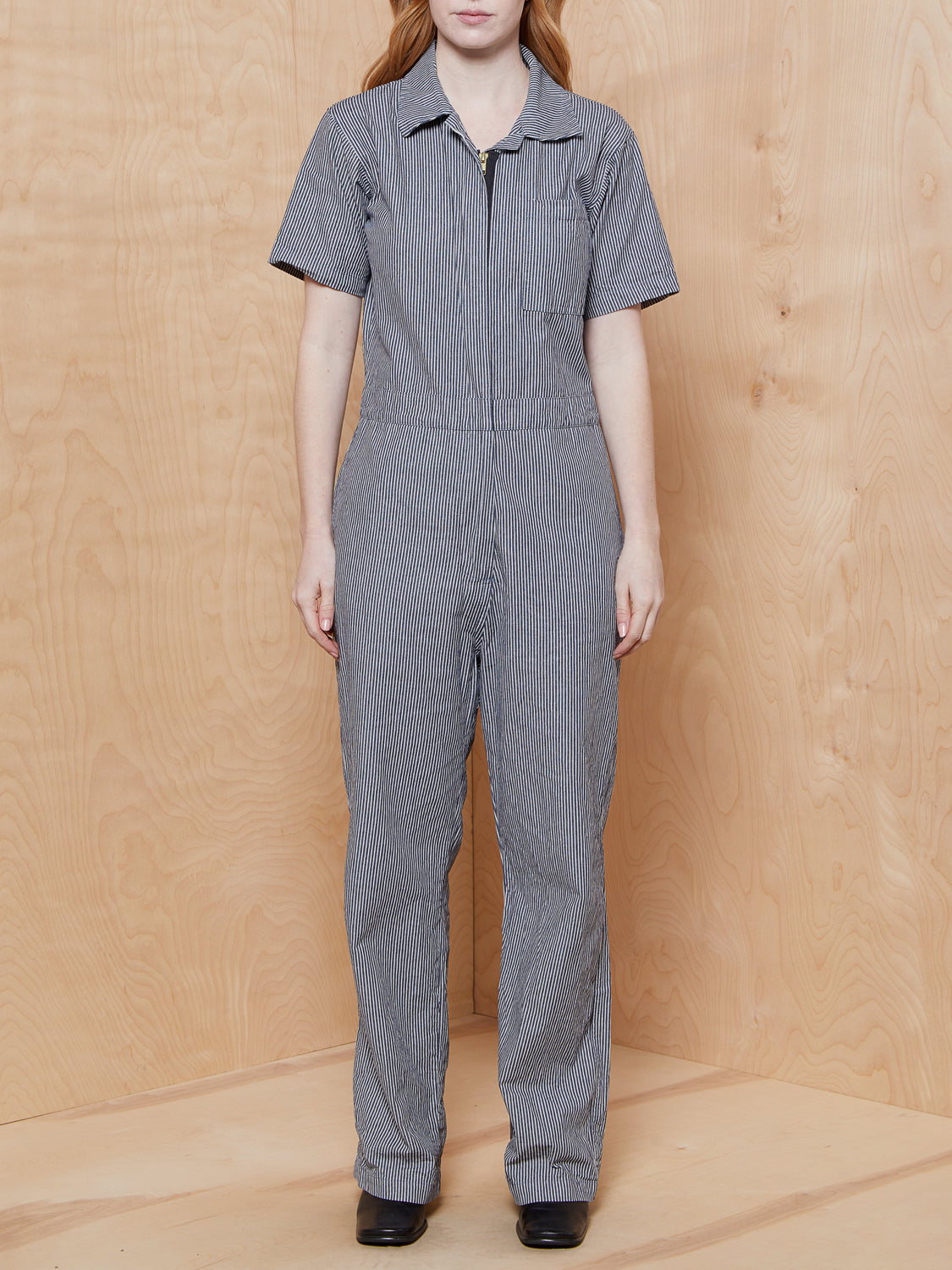 Nooworks Striped Shortsleeve Coveralls