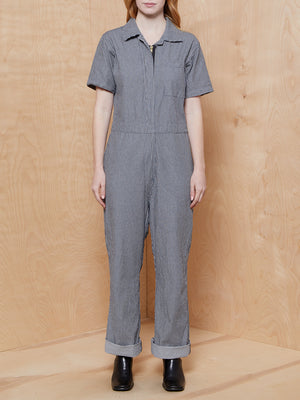 Nooworks Striped Shortsleeve Coveralls