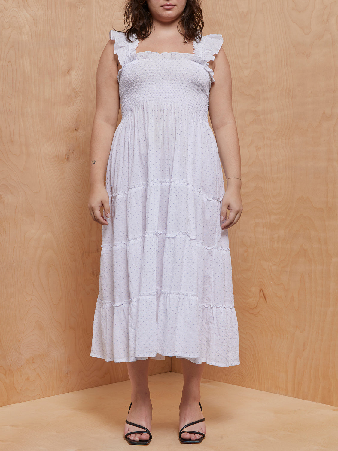 Hill House The Nap Dress in Blue Dot