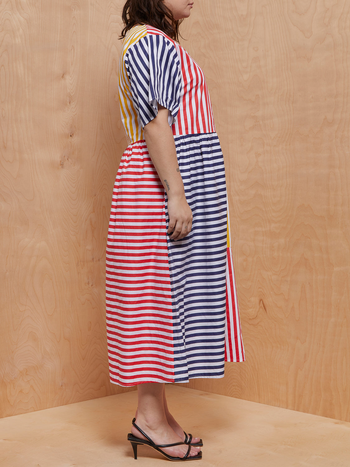 LF Markey Striped Colorblock Dress
