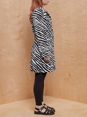 A. Byer Zebra Print Coat