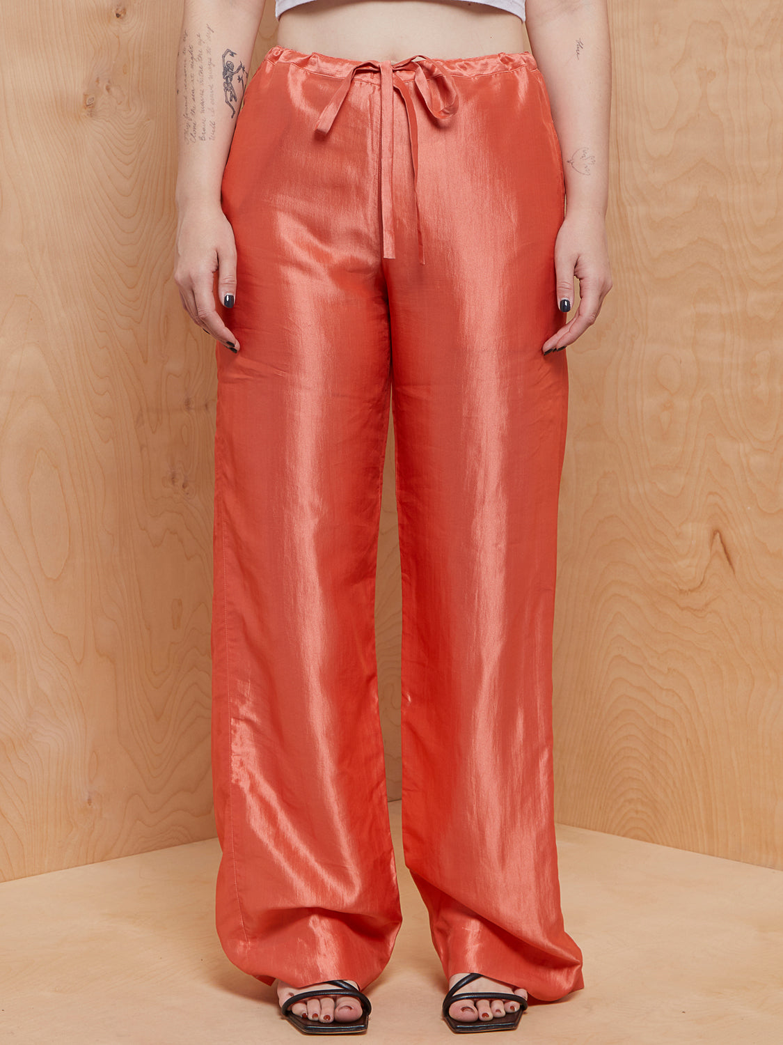 Vintage Orange Donna Karan Pants