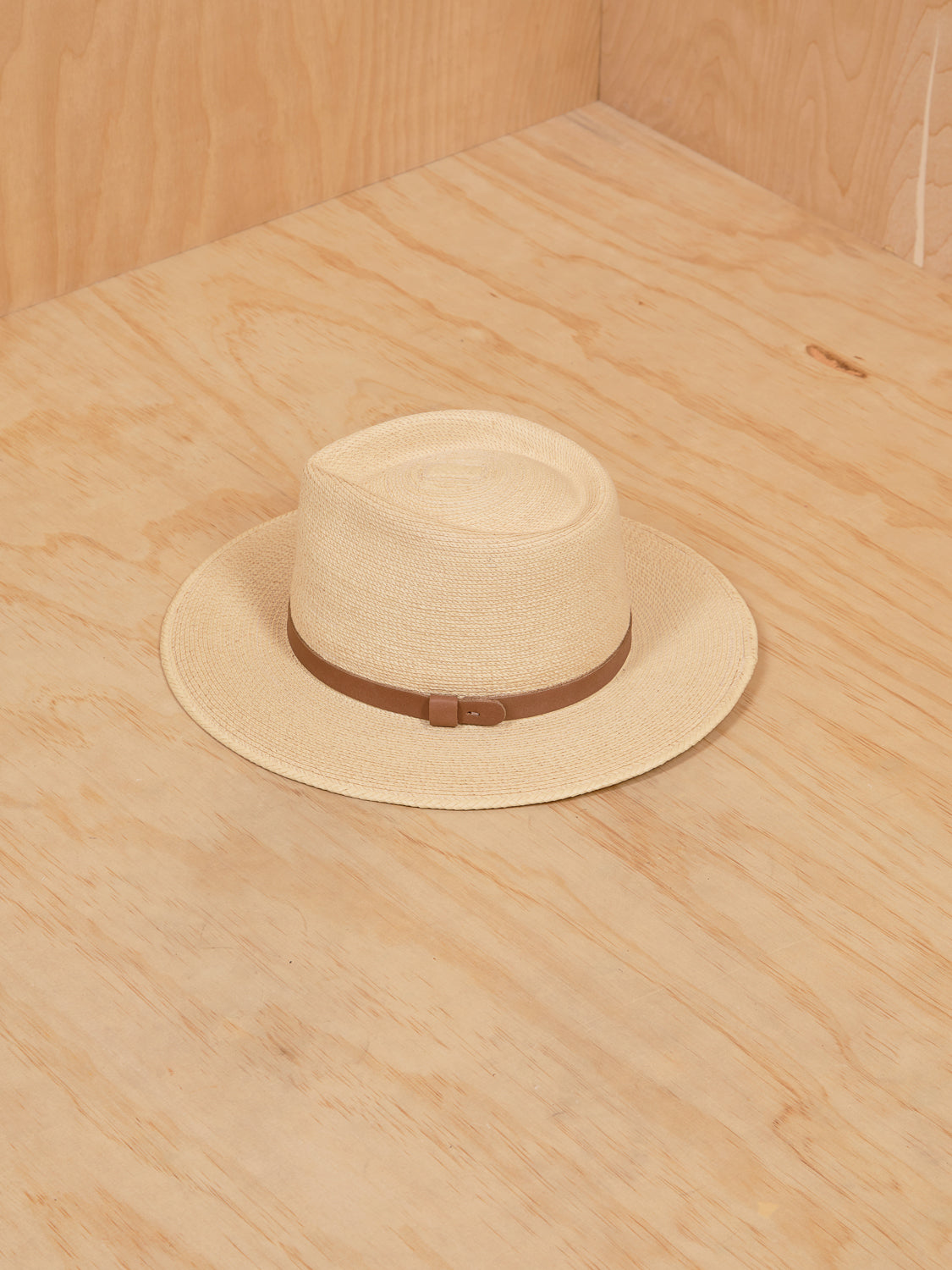 SunBody Straw Hat with Leather detail