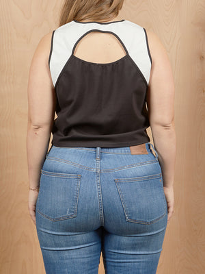 Poster Girl Crop Top With Buckle Detail
