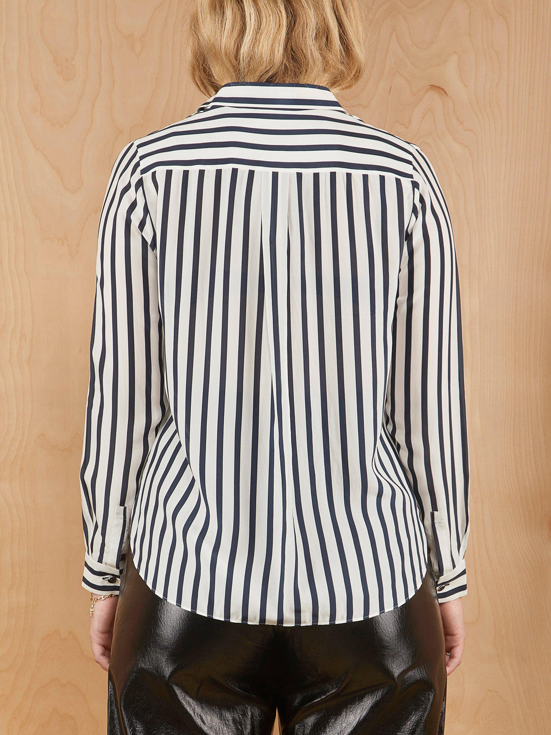 Tomorrowland Striped Button Up