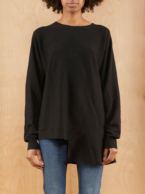 Tibi Black Assymetic Sweater