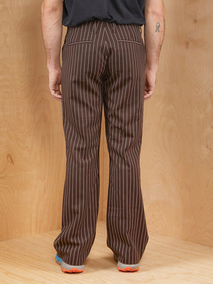 Acne Studios Striped Brown Trouser
