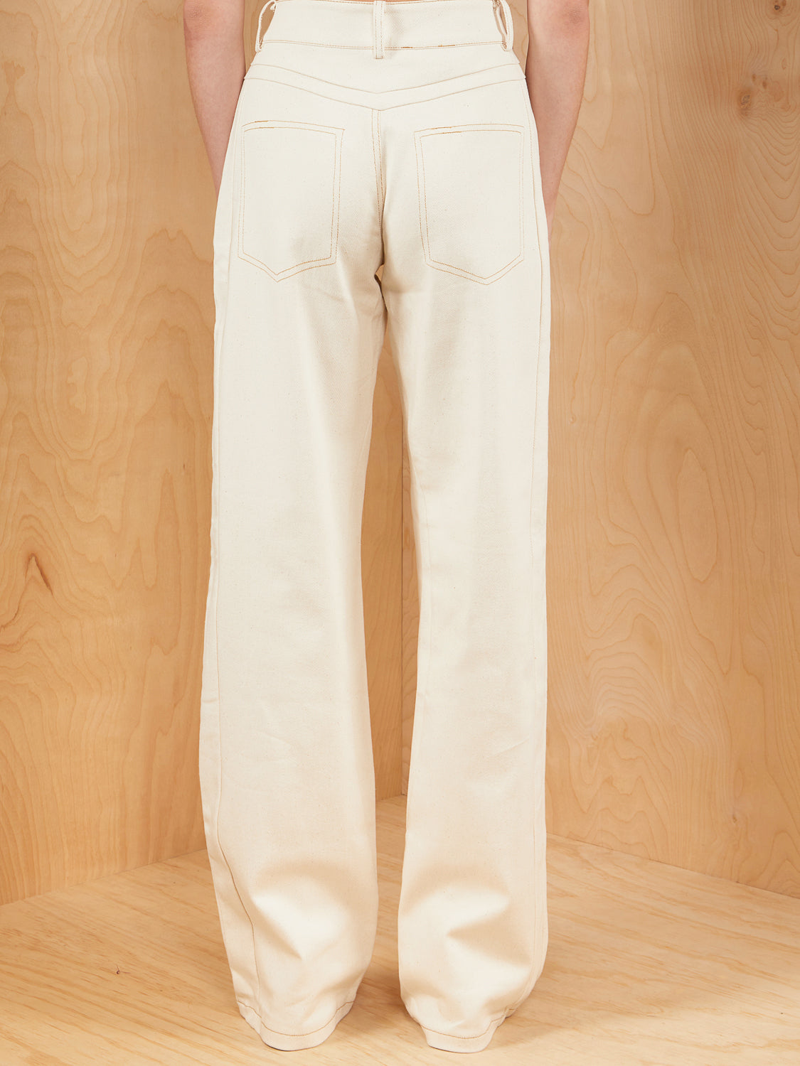 I.AM.GIA High Waisted Pant in Natural