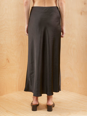 C/MEO Collective Beaded Satin Skirt